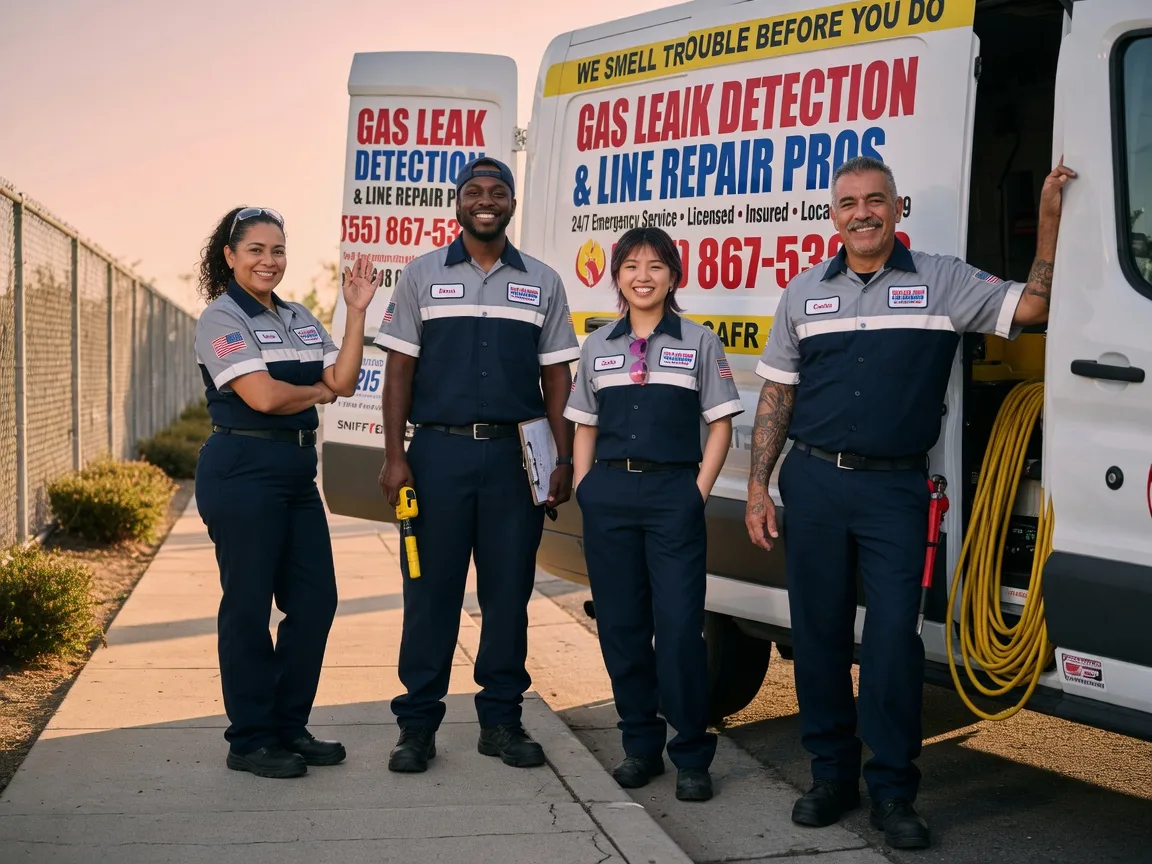 Gas Line Repair company in Ben Franklin, TX